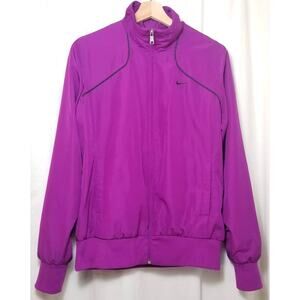 Nike The Athletic Dept Track Jacket Wind Breaker SZ L Running Travel Jogging